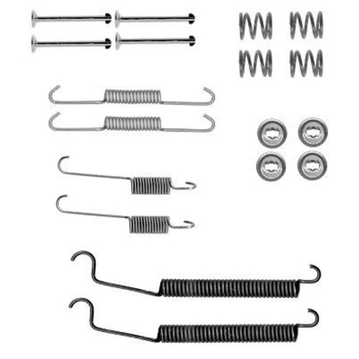 Mintex Brake Shoe Accessory Kit Rear fits Peugeot 206 Sw 2002-2008
