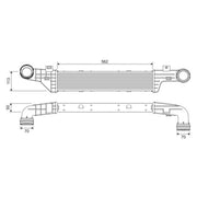 Valeo Intercooler (Charge Air Cooler) 817907