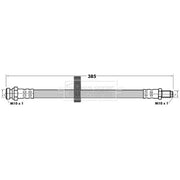 Borg & Beck Brake Hydraulic Hose Line inner BBH6913