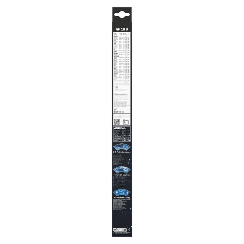 Bosch Aerotwin Wiper Blade 450mm — AP18U fits Alfa Romeo 159 2005-2012
