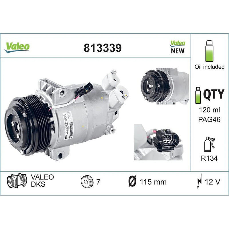 Valeo Air Conditioning Compressor 813339