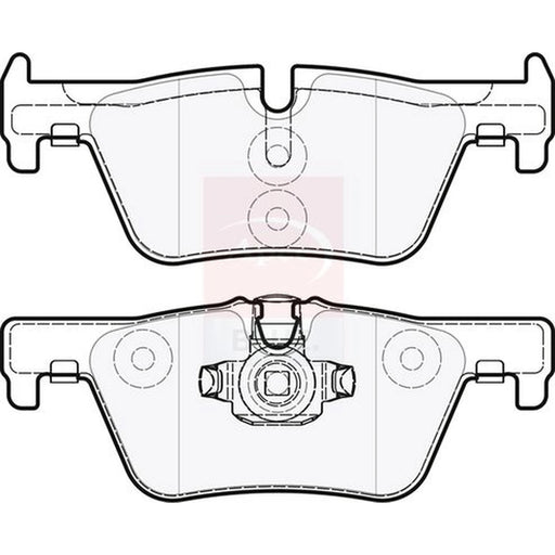 Apec Rear Brake Pad Set PD3286