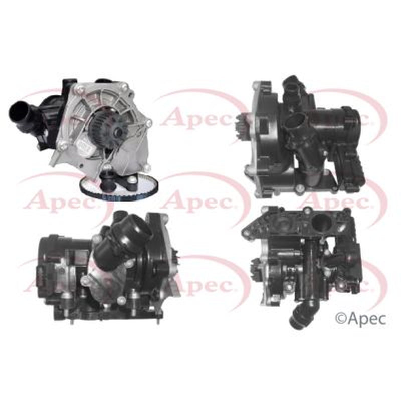Apec Engine Cooling Water Pump fits Audi A1 2014-2018 1.8