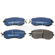 Borg & Beck Front & Rear Brake Discs & Pads fits Subaru Forester 2013 on 2.0