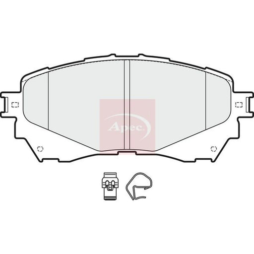 Apec Front Brake Pad Set PAD1942