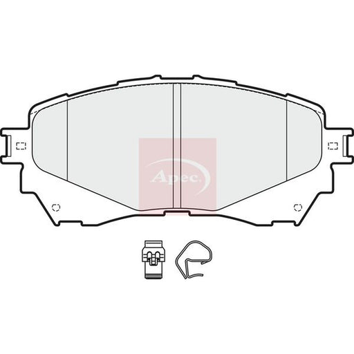 Apec Front Brake Vented Discs & Pads fits Mazda 6 2012-2020 2.0 2.2 2.5