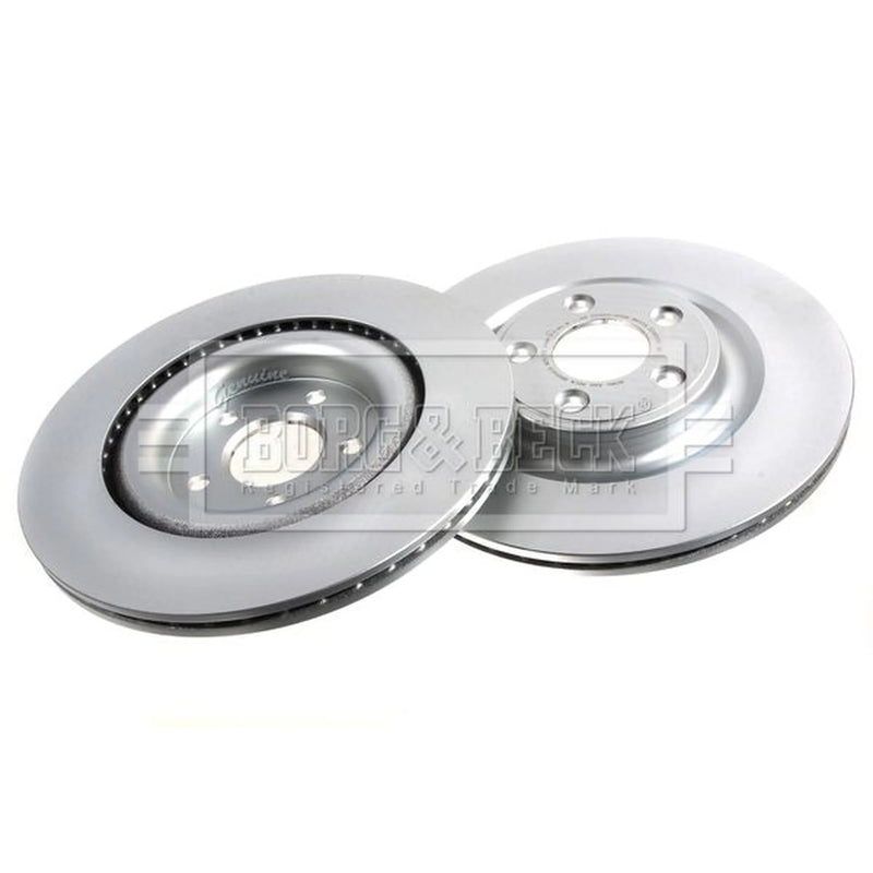 Borg & Beck Front & Rear Brake Discs & Pads fits Jaguar Xj 2011-2019 2.0 3.0
