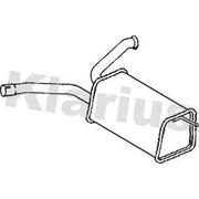 Klarius Box With Centre Pipe Centre fits Citroën Dispatch II 2007-2016 2.0