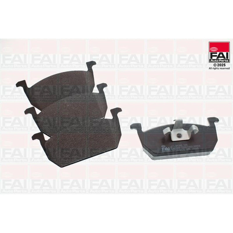 FAI Front Brake Pad Set fits Audi A1 2018 on
