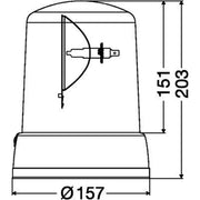 Hella Rotating Beacon Wide High