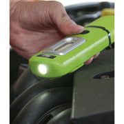 Sealey Rechargeable 360 Inspection Light 3W COB & 1W SMD LED Green Lithium-Polym Sealey - Dynamic Drive