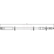 Apec Brake Hydraulic Hose Line Upper HOS3064