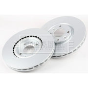 Borg & Beck Front & Rear Brake Discs & Pads fits Citroën DS4 2011-2015 1.6