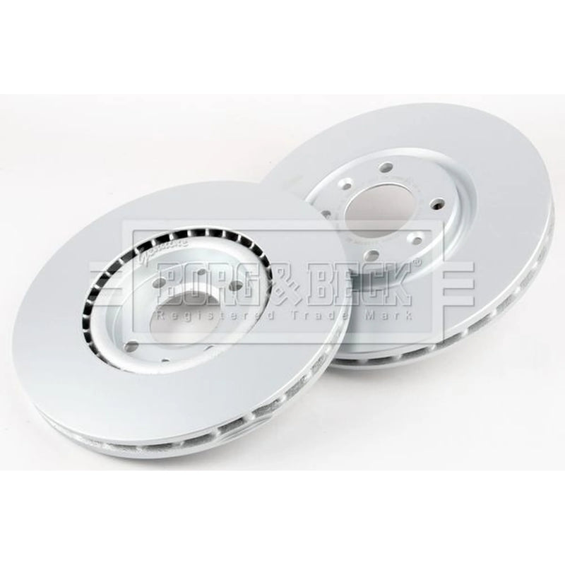 Borg & Beck Front & Rear Brake Discs & Pads fits Peugeot 208 I 2012-2019 1.6