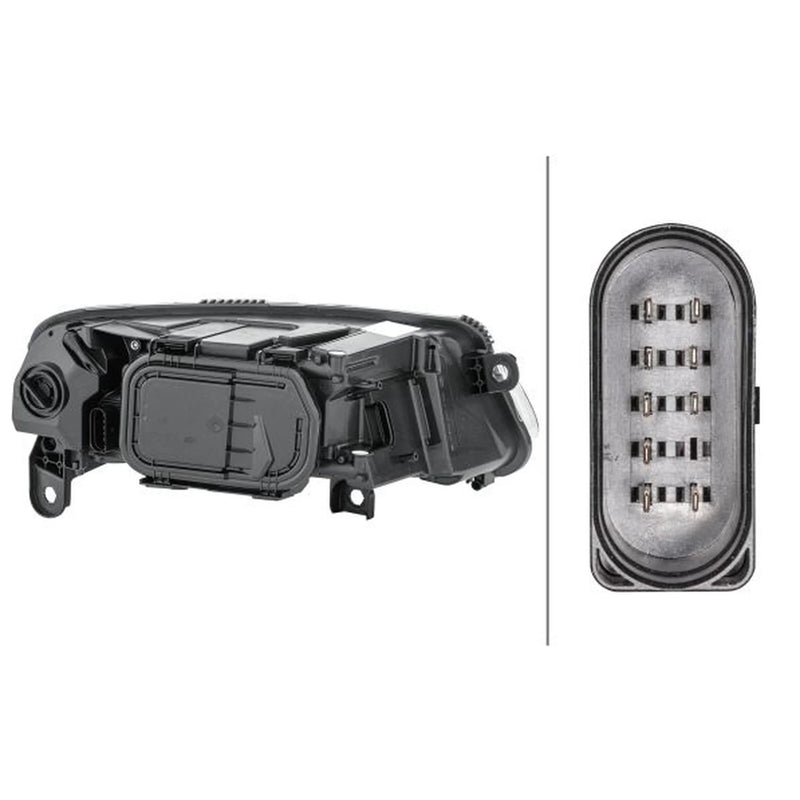 Hella Headlight Headlamp PY21W Left fits Audi A6 Allroad C6 2006-2011