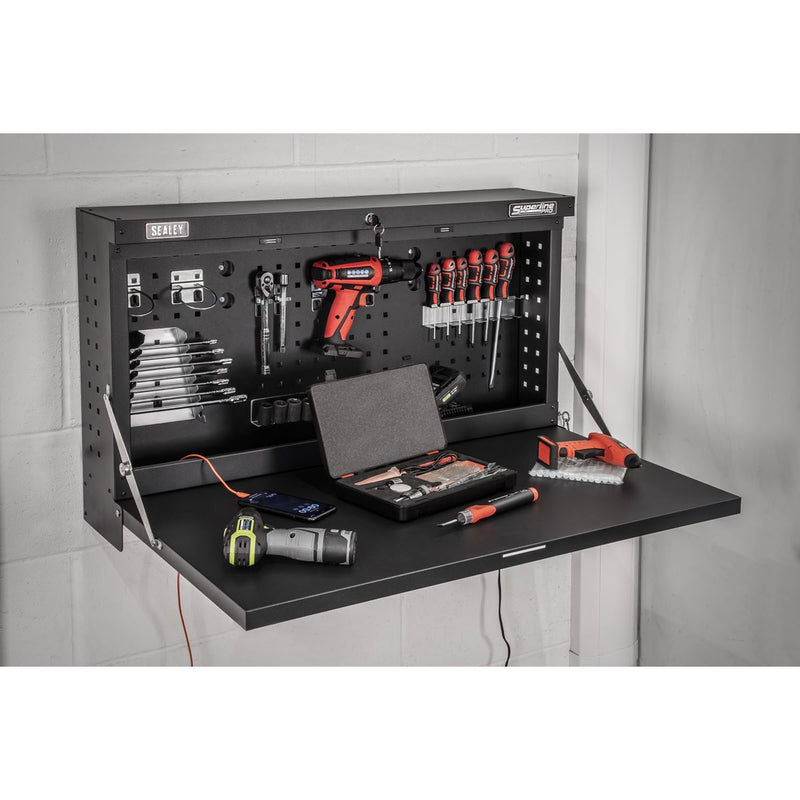 Superline Pro Superline PRO Wall Mounting Foldable Workbench 900mm APWMW01 Superline Pro - Dynamic Drive