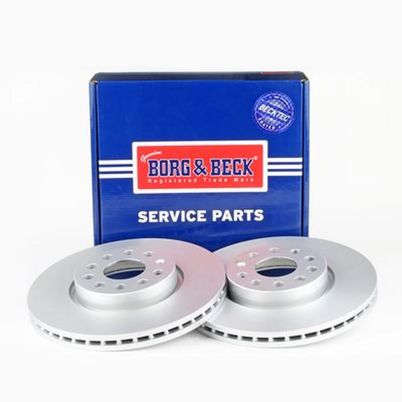 Borg & Beck Front & Rear Brake Discs & Pads fits Skoda Superb IV 2023 on 1.5 2.0