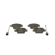 Bosch Front & Rear Pads fits Fiat Bravo II 2007-2014 1.4