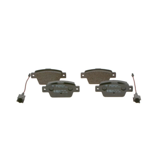 Bosch Front & Rear Pads fits Fiat Bravo II 2007-2014 1.4