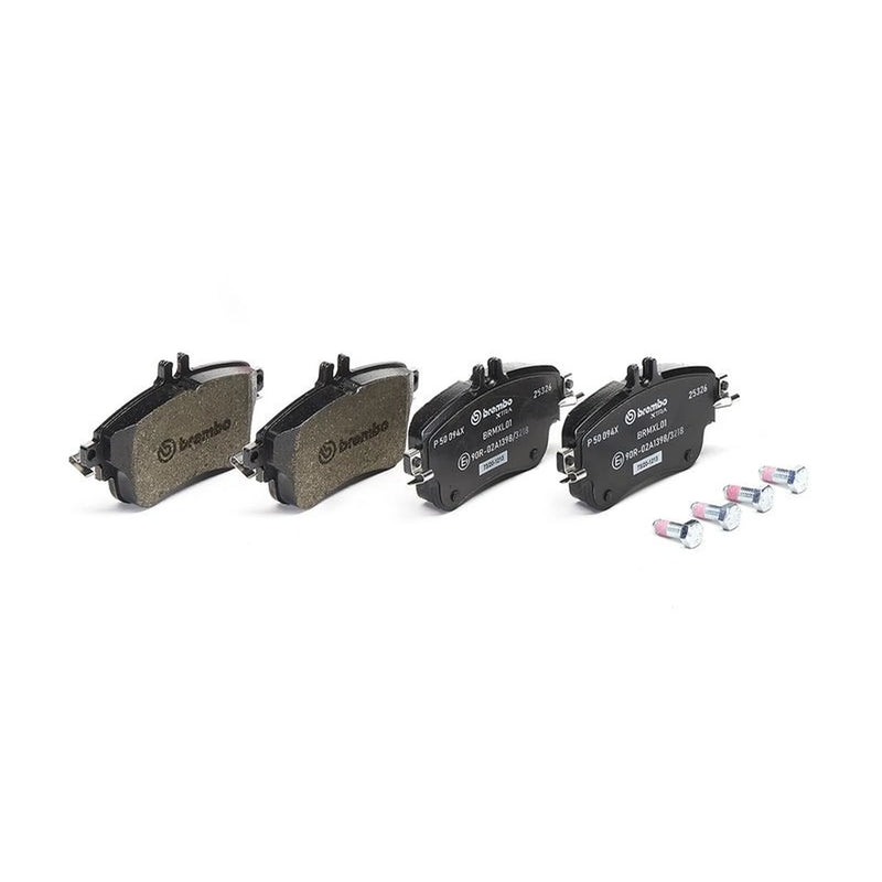 Brembo 4 x Front Brake Pad Set fits Mercedes-Benz A-Class 2012-2018
