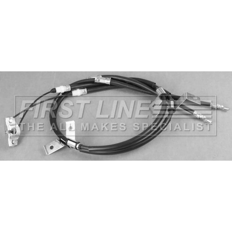 First Line Handbrake Cable Rear fits Opel Adam 2012-2019 1.0 1.4
