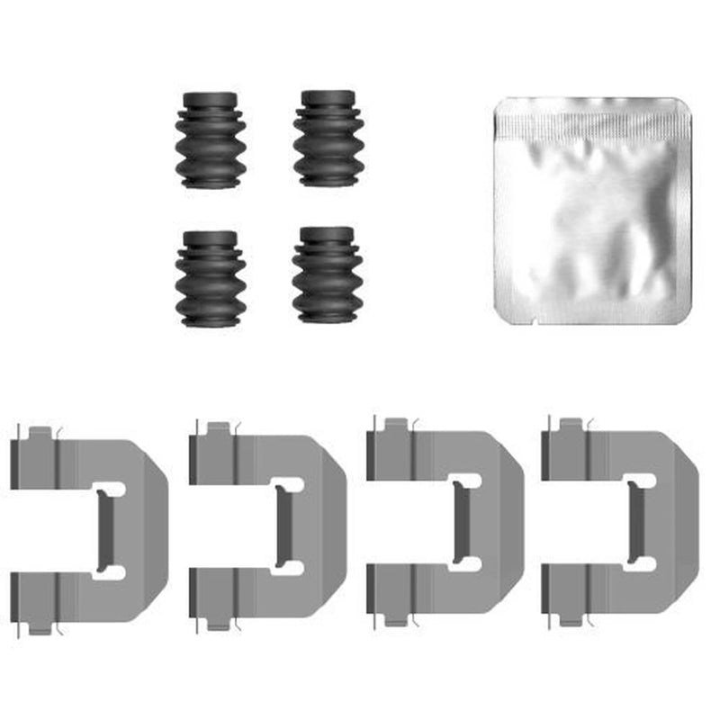 Mintex Brake Pad Accessory Fitting Kit Rear fits BMW 2 2021 on