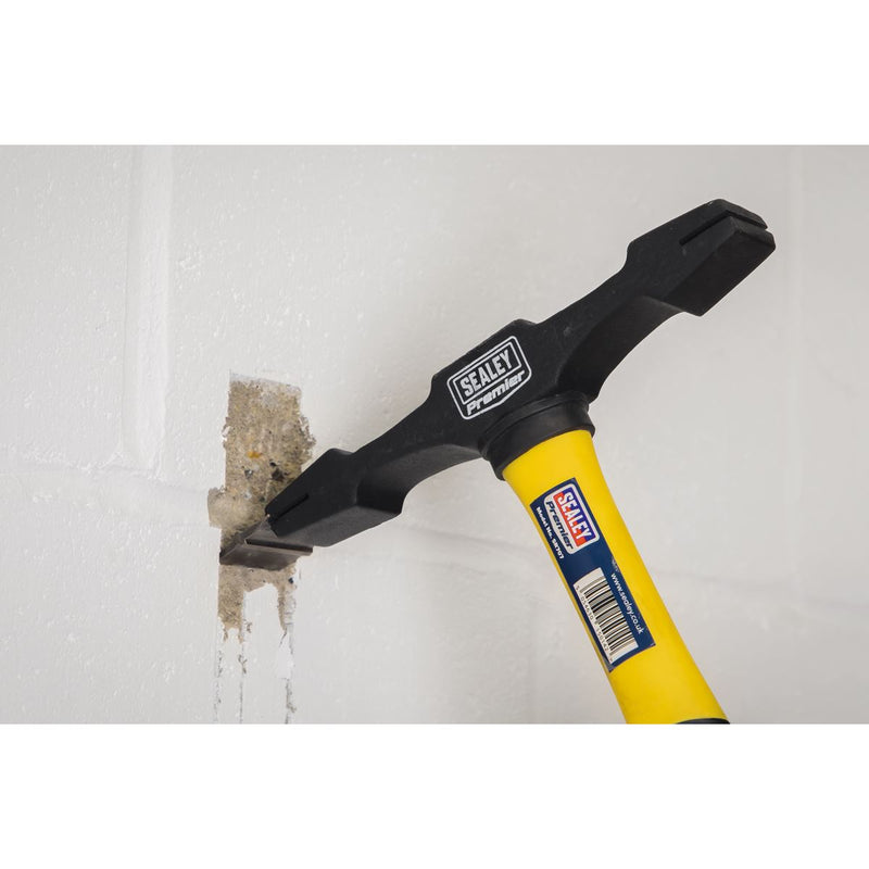 Sealey Premier Premier Double Ended Scutch Hammer with Fibreglass Handle SR707 Sealey Premier - Dynamic Drive