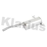 Klarius Box With Tail Pipe Rear fits Fiat Doblo Cargo 2010-2023 1.4
