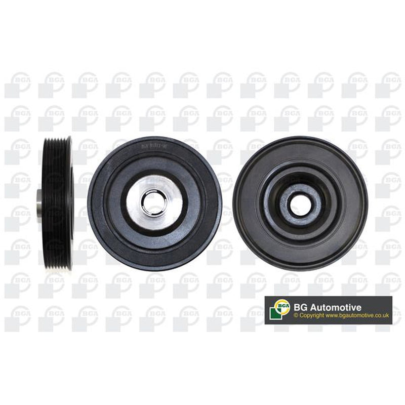 BGA Crank Shaft Belt Pulley fits Renault Espace 2002-2015 2.0