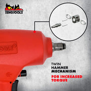 Teng Tools 3/8" Air Impact Wrench Teng Tools - Dynamic Drive