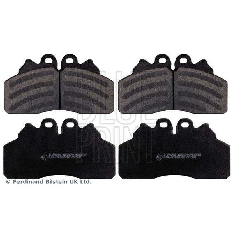 Blue Print Front Brake Pad Set fits Iveco Eurocargo I-Iii 2006-2015