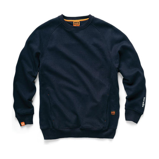 Scruffs Eco Worker Sweatshirt Navy M Scruffs - Dynamic Drive