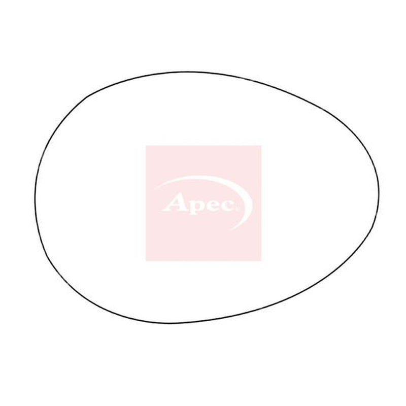 Apec Exterior Wing Mirror Glass Right fits Mini Mini 2004-2015 1.6