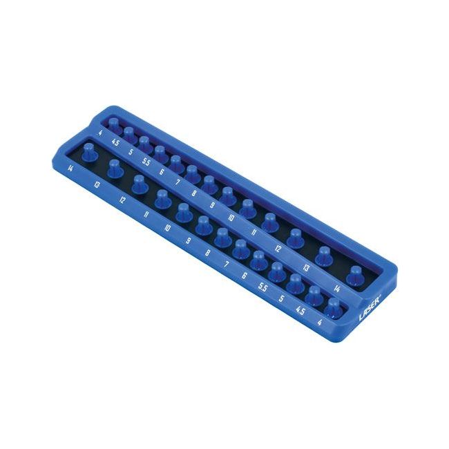 Laser Twist Lock Socket Tray 1/4"D 8632 Laser - Dynamic Drive