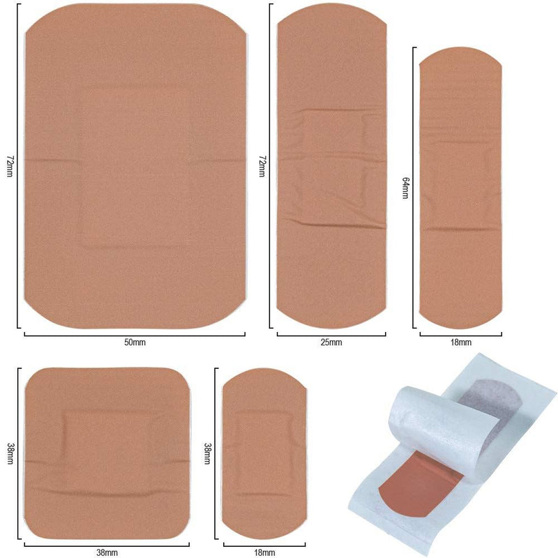 Safety First Aid HypaPlast Assorted Washproof Plasters - Pack of 100 Safety First Aid Group  - Dynamic Drive
