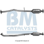 BM Catalysts Homologated Petrol Cat fits Hyundai Amica / Atoz 1998-2002 1.0