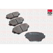 FAI Front & Rear Pads fits Toyota Rav 4 2000-2005 1.8 2.0