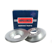 Borg & Beck Front & Rear Brake Discs & Pads fits Kia Venga 2010-2019 1.4 1.6