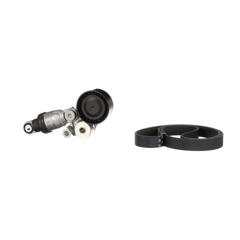 Gates V-Ribbed Belt Set fits Mazda 2 2014 on 1.3 1.5
