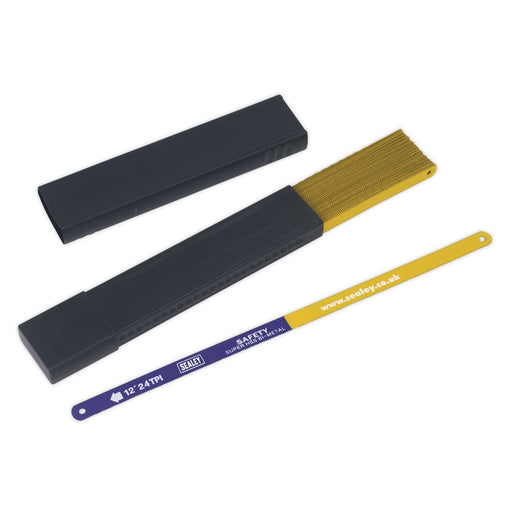 Sealey Hacksaw Blade 300mm HSS Bi-Metal 24tpi Pack of 50 HSB5024 Sealey - Dynamic Drive