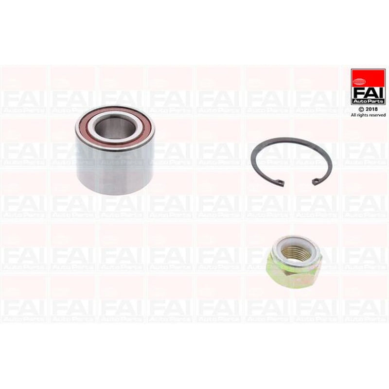 FAI Wheel Bearing Kit 52mm fits Renault 19 1992-2001 1.4 1.7 1.8 1.9