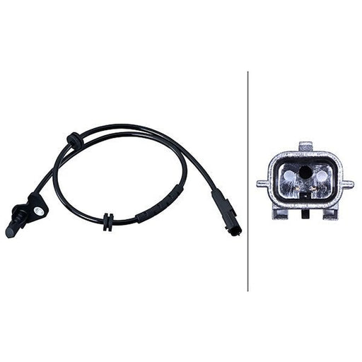 Hella ABS Wheel Speed Sensor Rear Right fits Renault Captur I 2013-2019