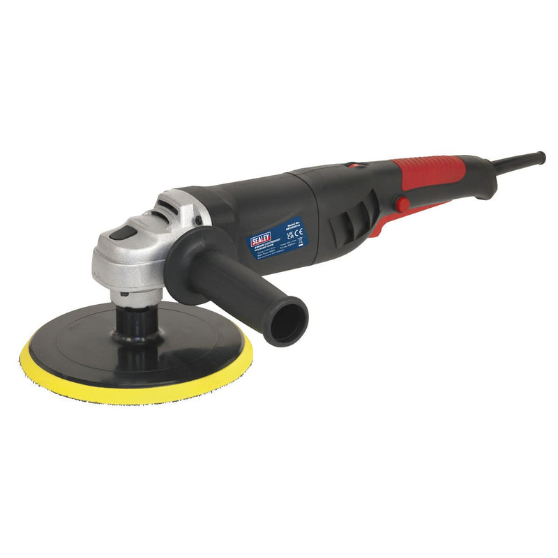 Sealey Polisher180mm 1100W/230V Lightweight ER1700P Sealey - Dynamic Drive