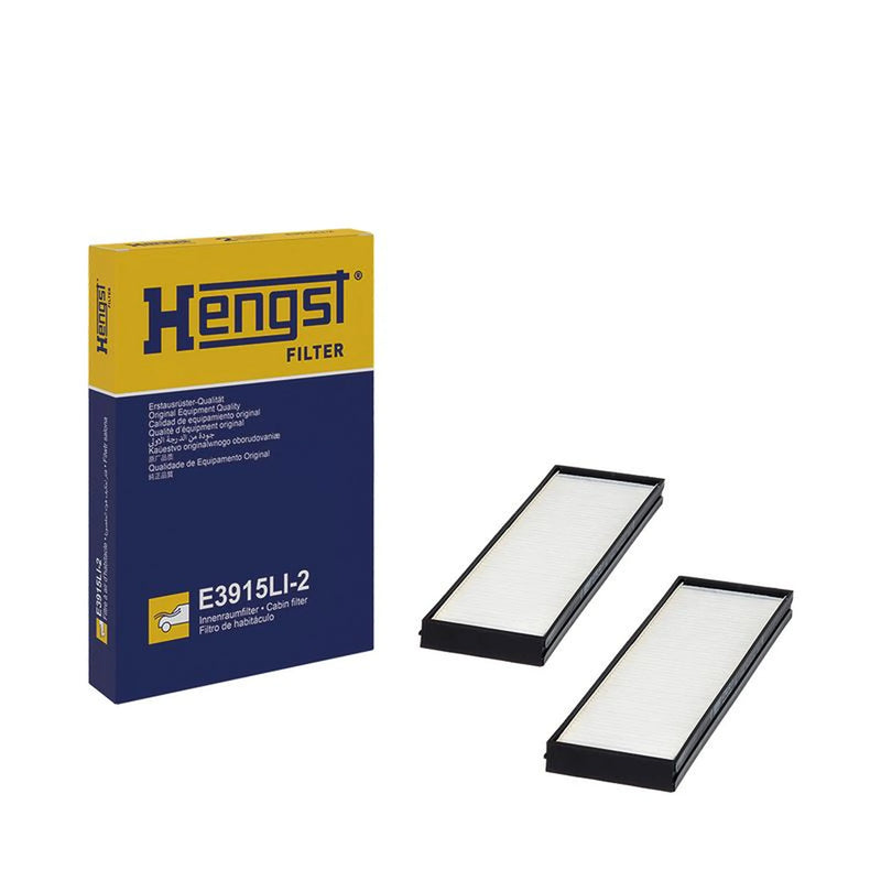 Hengst Cabin Air Filter (Pollen Filter) fits Hyundai I20 I 2008-2015