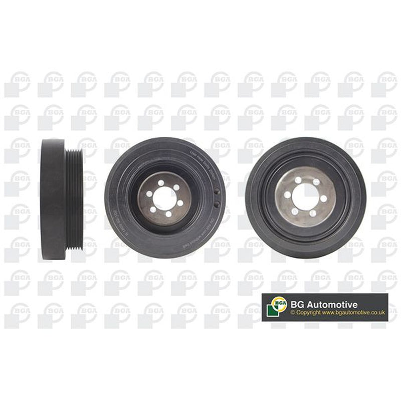BGA Crank Shaft Belt Pulley fits BMW 1 2005-2013