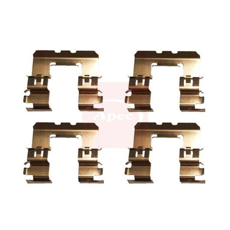 Apec Brake Pad Accessory Fitting Kit Rear fits Nissan Patrol Gr 1997-2000