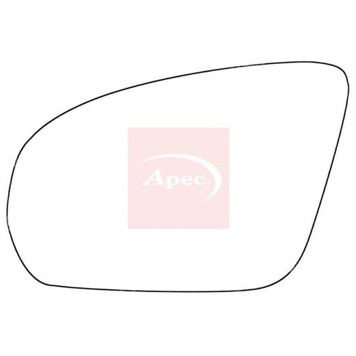 Apec Exterior Wing Mirror Glass Left AMS2775A