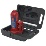 Sealey Bottle Jack 5tonne with Storage Case SJ5BMC Sealey  - Dynamic Drive