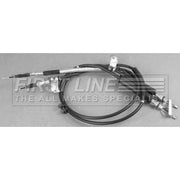 First Line Handbrake Cable Centre fits Ford Ecosport 2013-2022 1.0 1.5