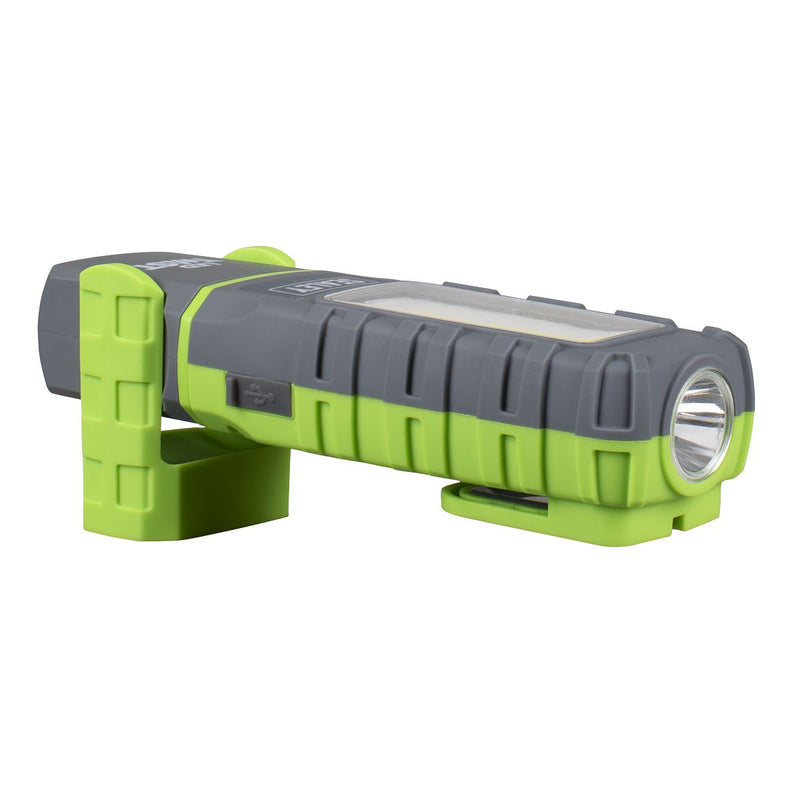 Sealey LED Twist Rechargeable Inspection Light 5W COB & 1W SMD LED601G Sealey - Dynamic Drive